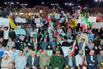 پاسداشت سپهبد شهید علی شادمانی و شهدای دفاع ۱۲ روزه در همدان