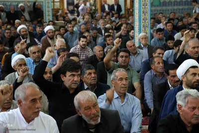 حضور پرشور مردم شهرستان اهر در راهپیمایی جمعه خشم و نصر 