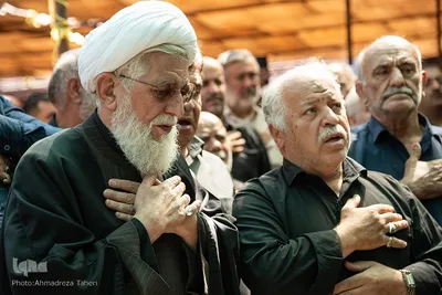 مراسم ترحیم مرحوم آیت الله ناصری