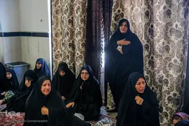 بدرقه کاروان زیارتی دانش‌آموزان خراسانی به کربلا