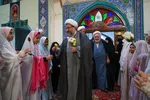 حضور امام جمعه تبریز در جمع معتکفین مسجد امام حسین(ع)