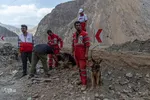 بازدید خبرنگاران از نقاط سیل‌زده جاده چالوس