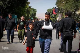 حسینیه ایران؛ دسته عزاداری حسینیه اعظم زنجان‎‎