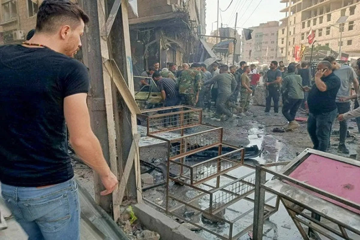 Six personnes tuées dans l'explosion dans le quartier Sayida Zeinab de Damas