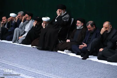 اولین شب مراسم عزاداری حضرت اباعبدالله الحسین(ع) در حسینیه امام خمینی(ره)