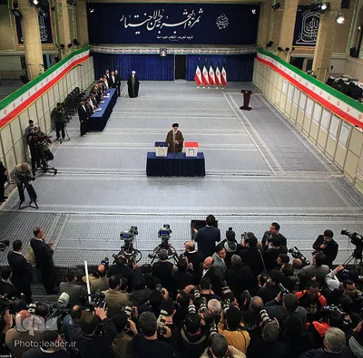 حضور رهبر معظم انقلاب در پای صندوق رأی
