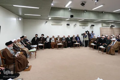 دیدار دست‌اندرکاران کنگره بزرگداشت شهدای روحانی با رهبر انقلاب