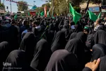 آیین پیاده‌روی جاماندگان اربعین حسینی در قزوین