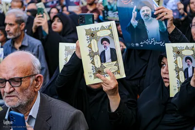 حرکت دسته عزاداری به مناسبت شهادت شهید جمهور و یاران
