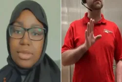 امریکہ؛ حجاب پر لڑکی ہوٹل سے فارغ