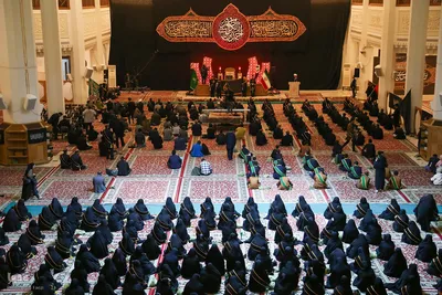 مراسم عزاداری شب بزرگداشت شهادت حضرت شاهچراغ(ع)