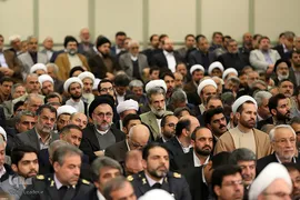 دیدار مسئولان نظام و سفرای کشورهای اسلامی با رهبر انقلاب