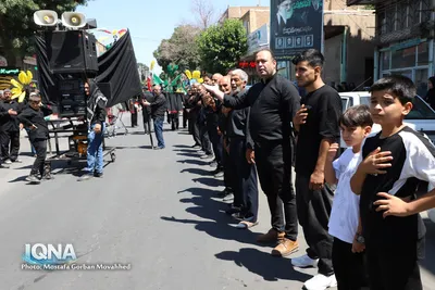 مراسم سنتی عزاداری اربعین حسینی در اهر