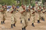 مراسم پایان دوره ۱۱۶ تکاور نزاجا در فارس