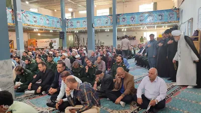مراسم هفتمین روز شهادت رئیس جمهور شهید و همراهان ایشان در ملایر‎