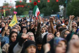 اجتماع بزرگ مردم قزوین در غدیر
