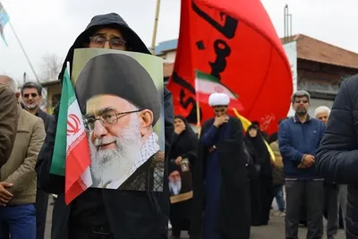اجتماع مردم ساری در سوگ رهبر شهید خود، امام خامنه‌ای (ره)