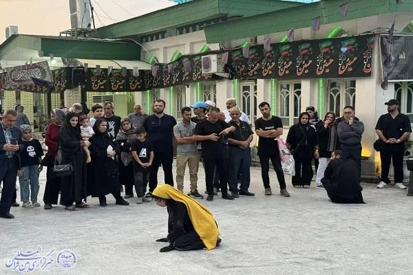 اجرای نمایش میدانی «پرسه در نیاز» در امامزاده ابراهیم(ع) آمل
