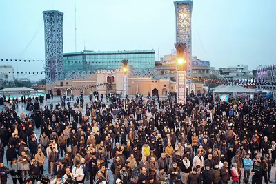 مراسم پیاده روی روز اربعین در تهران