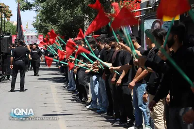 مراسم سنتی عزاداری اربعین حسینی در اهر