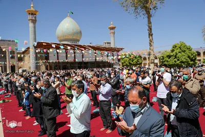 تحویل سال نو در شاهچراغ (ع)