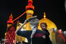 احیا در حرم امام علی‎‎