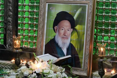 چهلمین روز درگذشت آیت‌الله فقیه در نی ریز فارس‎‎