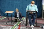 جز خوانی و تفسیر قرآن در آستان مقدس علی ابن حمزه (ع) شیراز‎‎