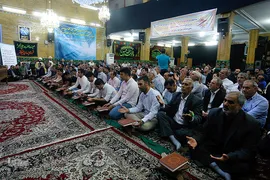 مراسم تجلیل از سه دهه فعالیت قرآنی حاج اصغر خانوردیلو