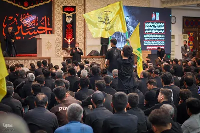 عزاداری مهاجرین افغانستانی مقیم شیراز در حرم شاهچراغ(ع)