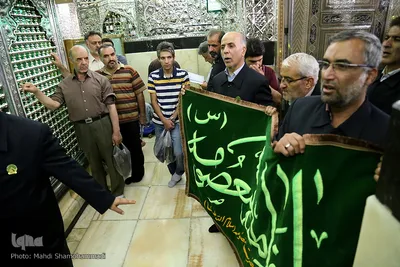 آیین افتتاحیه بزرگداشت دهه کرامت استان تهران