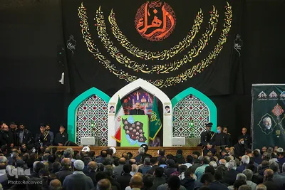 چهلمین مراسم سالگرد شهدا در شبستان امام خمینی