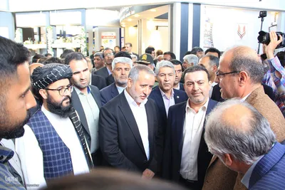 افتتاح نمایشگاه فرصت‌های مشترک ایران و افغانستان
