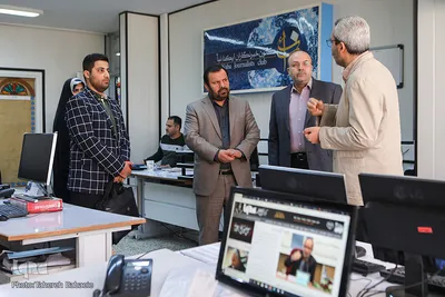 حضور رئیس بسیج جامعه پزشکی کشور در ایکنا