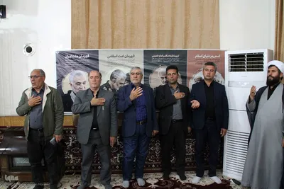  مراسم بزرگداشت سالروز ارتحال امام خمینی(ره) و گرامیداشت قیام خونین ۱۵ خرداد در روستای نقدوز اهر
