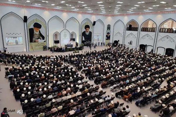 آغاز کنگره بین‌المللی ویژه آیت‌الله سید محمد سعید حکیم در نجف + عکس