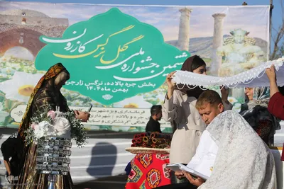 برگزاری هشتمین جشنواره گل نرگس کازرون فارس