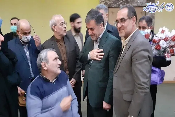 دیدار استاندار مازندران با جمعی از جانبازان ۵۰ تا ۷۰ درصد هشت سال دفاع مقدس مازندران در بابلسر