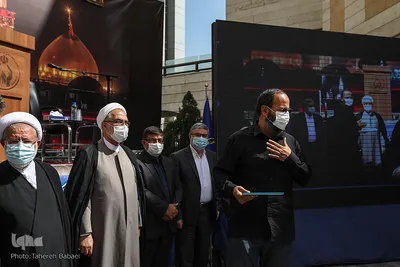 مراسم افتتاح بزرگترین موکب و خوان احسان حسینی