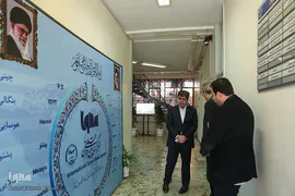 بازدید ذوالفقار یزدان‌مهر، مشاور وزیر علوم و رئیس صندوق رفاه دانشجویی از ایکنا