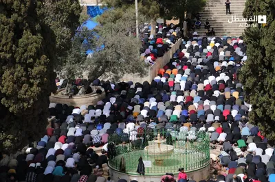 Teilnahme am ersten Freitagsgebet des Ramadan