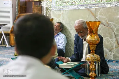 مراسم غبارروبی حرم مطهر حضرت علی بن حمزه