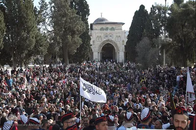 جشن میلاد رسول رحمت در قدس اشغالی