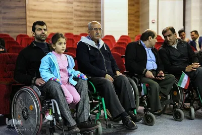 تجلیل از ورزشکاران جانباز و ایثارگر در بنیاد شهید استان فارس‎
