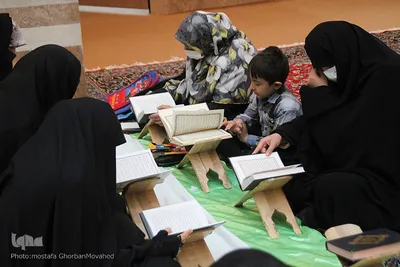 جزءخوانی قرآن کریم در شهرستان اهر