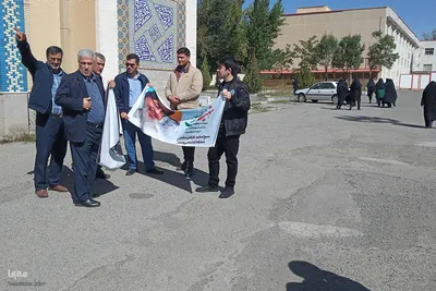 تجمع اعتراضی دانشگاهیان اهر در محکومیت جنایات رژیم صهیونیستی