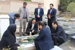 تجدید بیعت اعضای جهاد دانشگاهی استان اردبیل با آرمان‌های شهدا