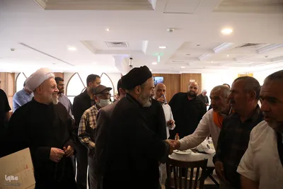 دیدار صمیمی سرپرست حجاج ایرانی با زائران کشورمان