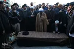 مراسم تشییع پیکر مرحوم آیت الله رسولی محلاتی