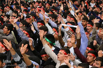دیدار اعضای انجمن‌های اسلامی دانش‌آموزان با رهبر انقلاب
